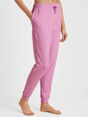Bubble Gum Pink Calida Circular Relax Pants, Cradle To Cradle Certified® Women Yoga | HLQWI-8103