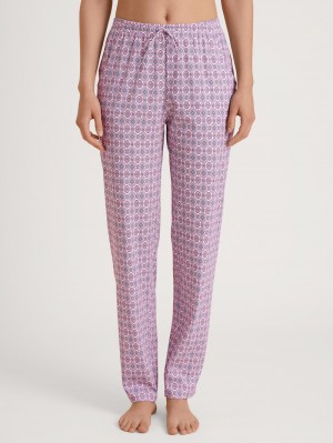 Bubble Gum Pink Calida Favourites Space Pants Women Sleepwear | GTHKD-1654