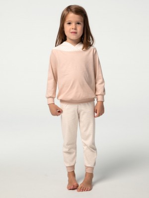 Lace Parfait Pink Calida Toddlers Youngster Pyjama With Cuff Kids' Pyjama | UYSZX-1754
