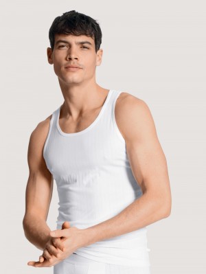 Weiss Calida Pure & Style Athletic Shirt Men Underwear | XLGDA-8147